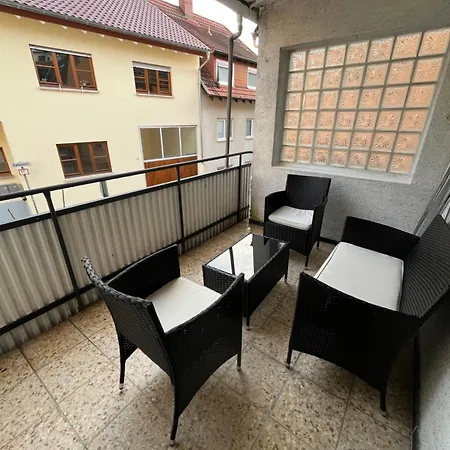 公寓 Moebliertes Apartment Fuer Expats Und Studenten In Der Naehe Von Heidelberg